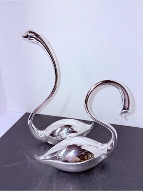 Vintage Glass Blown Swans